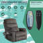 Fauteuil inclinable surdimensionné avec chaleur et massage et recharge de téléphone sans fil-2052118977