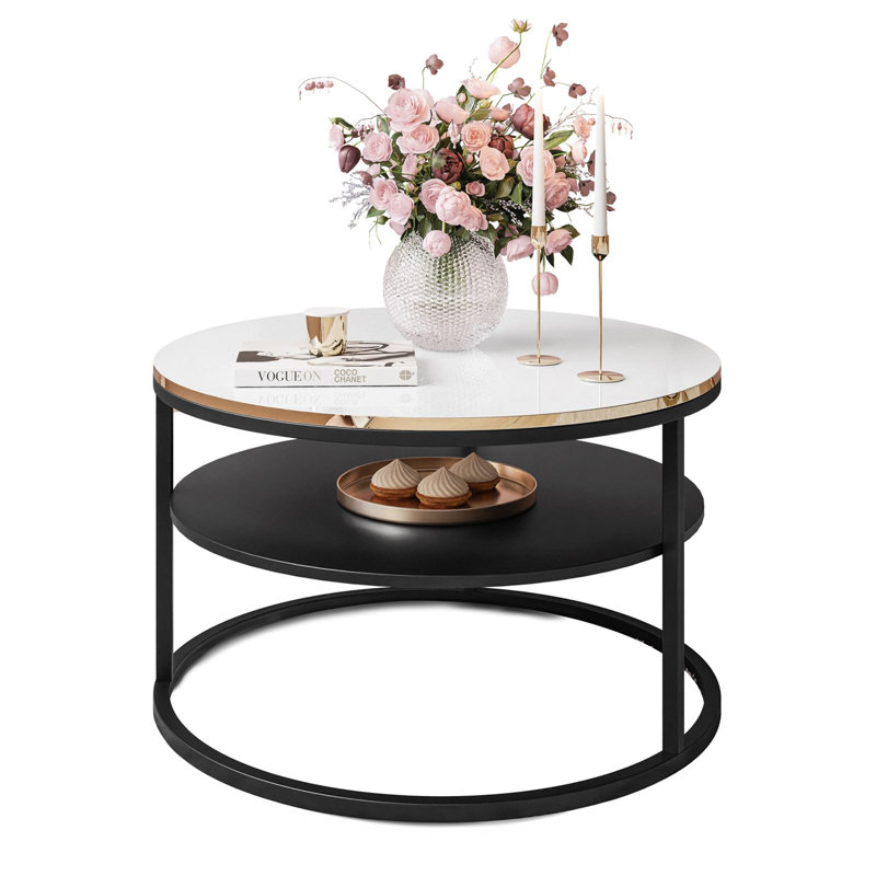 Leatham Frame Coffee Table, Black