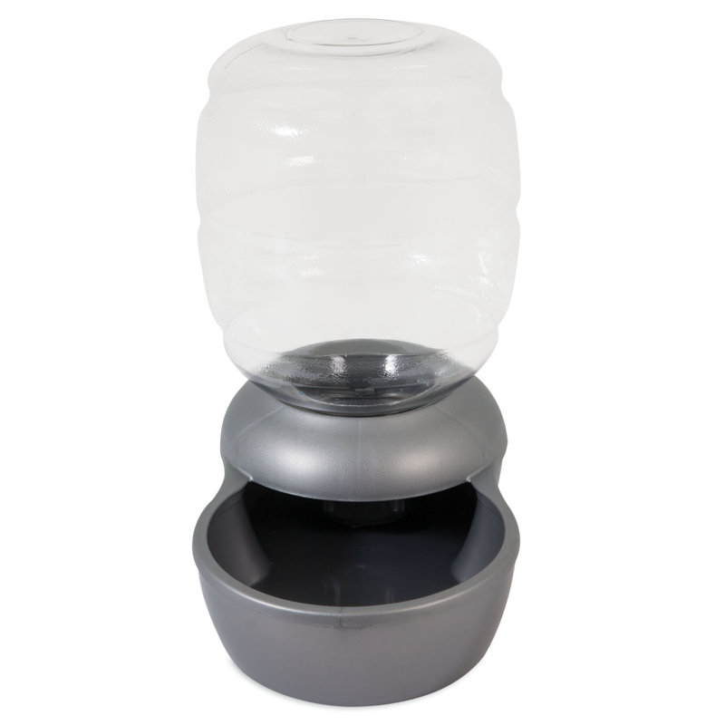 Remplacez le plat d'eau automatique, Gris, Très grand (64 tasses / 512 oz liq)