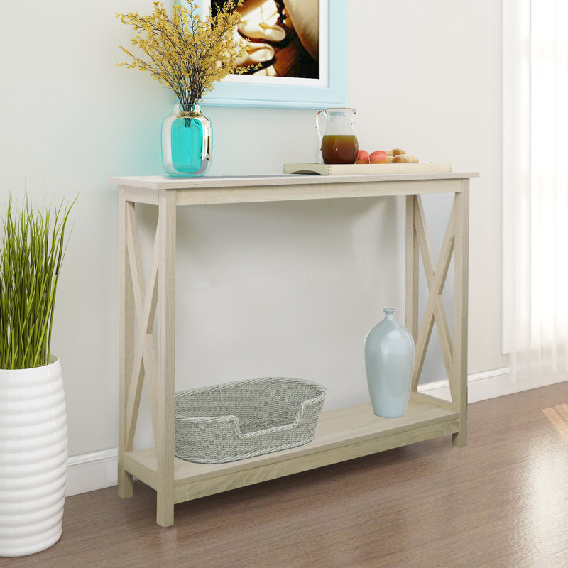 Applecroft 39'' Console Table, White Oak