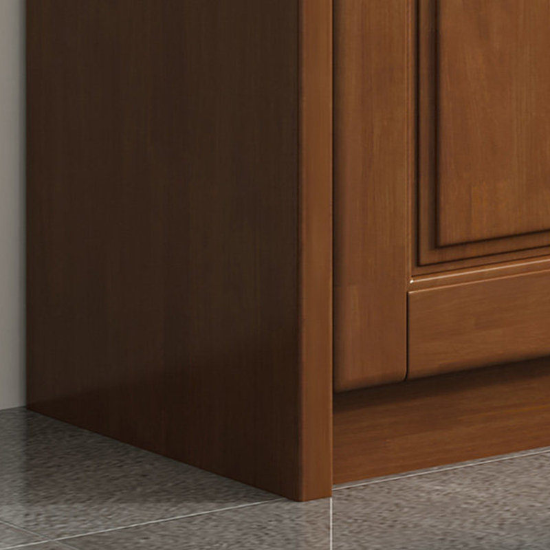 Armoire de rangement pour chaussures 24 paires Piccadilly, Bois brun foncé