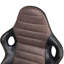 Symple Stuff Adjustable Reclining Ergonomic Faux Leather Swiveling PC & Racing Game Chair in Black/Brown
