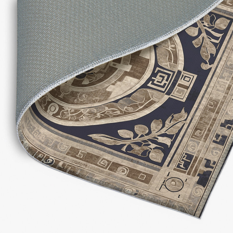 Thespian Elegance Indoor And Outdoor Area Rug, Rectangle 4' x 6'