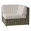 Sag Harbor Outdoor Corner Wedge Lounge Chair