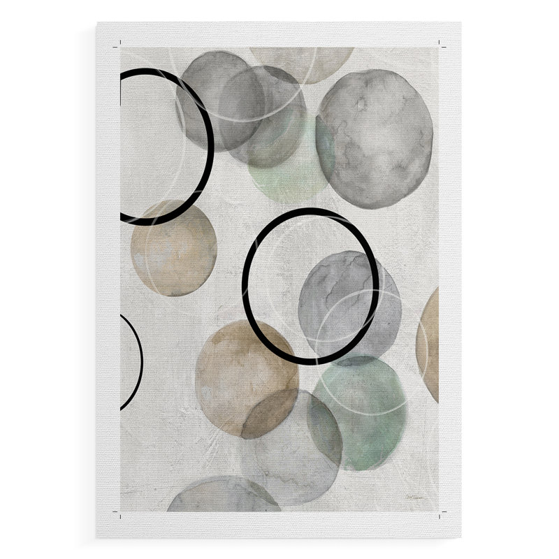 Bulles I - impression sur toile seulement - non encadrée, H 18 po x l 12 po