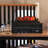 Eilonwy 23'' W 4,777 BTU Indoor Log Fireplace Insert Heater with Remote