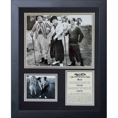 « stooges golf », reproduction de photo encadrée