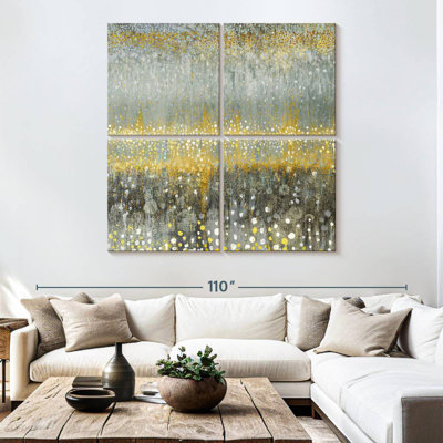 Rain Avery Yellow Gray