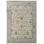 Karina Hand Knotted Wool Oriental Area Rug in Blue/Beige/Gray