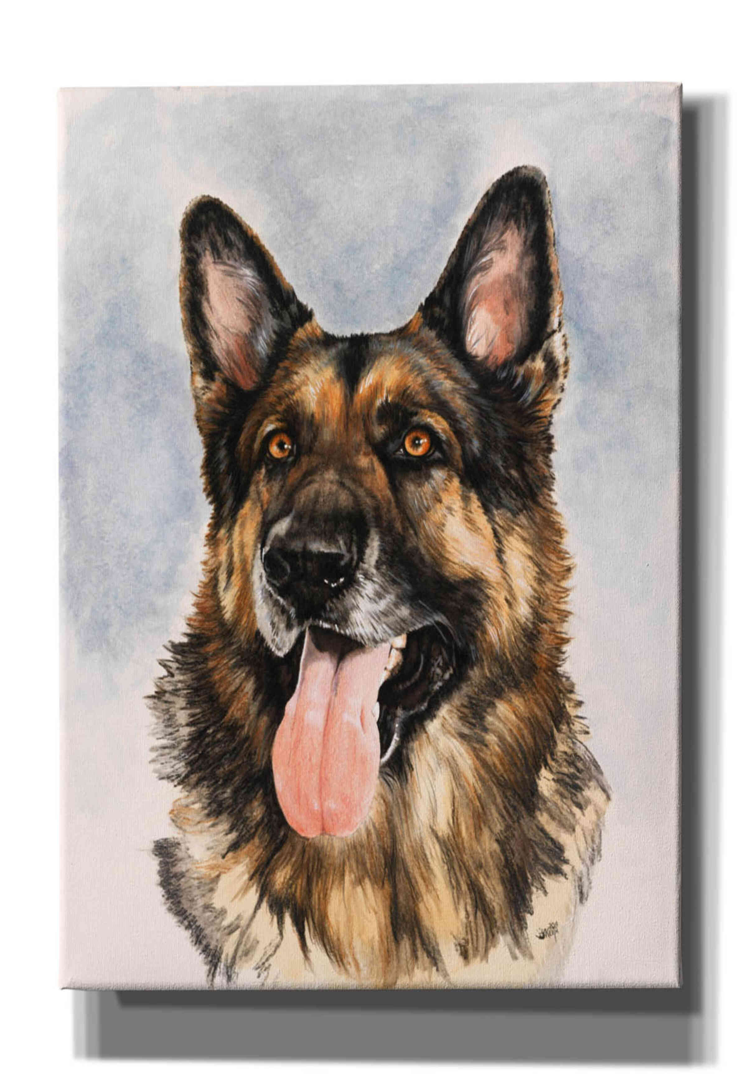 Red Barrel Studio® Epic Graffiti 'German Shepherd 2' By Barbara Keith ...