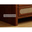 French Sideboard Rattan Solid Wood Vintage Storage Cabinet