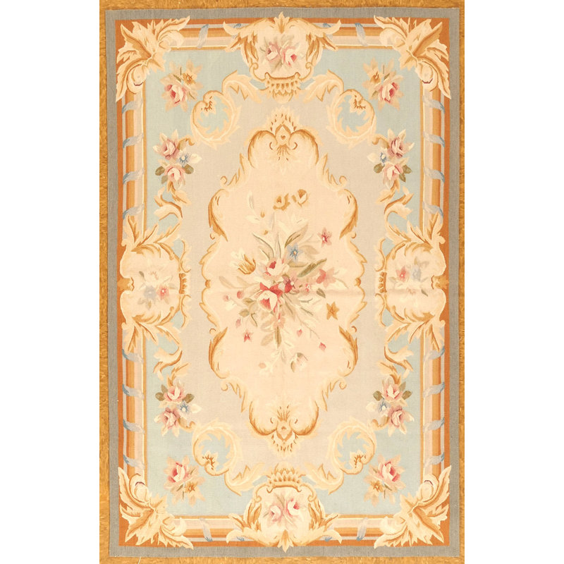 Tapis unique Desiya 3,11 x 6,3 bleu