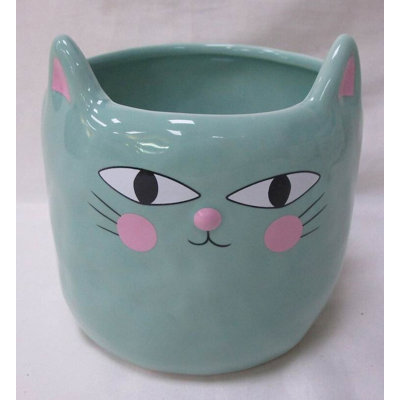 Pot à fleurs Jaeden Aqua Cat