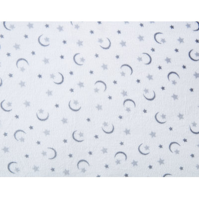 Drap-housse pour lit de bébé Micropeluche