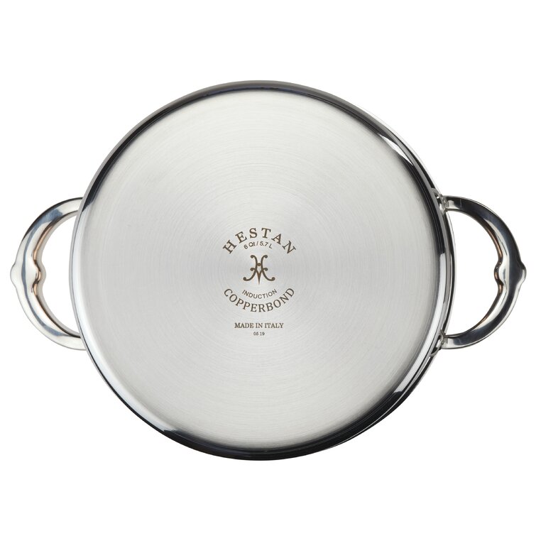 Hestan CopperBond 6 QT Covered Stock Pot