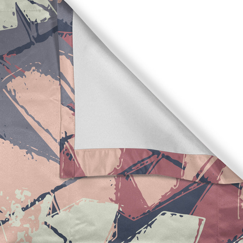 Semi Sheer Curtain Pair
