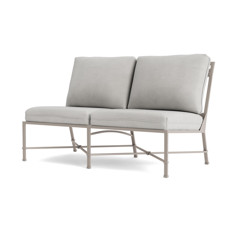 Venetian Outdoor 2 - Seat Loveseat, Fusion Dove, Dove