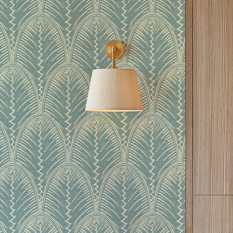 Fountain Fan - Wallpaper, Ocean Spray, Premium Paper, Non-Pasted