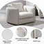 Chaise Yolanda avec coussin