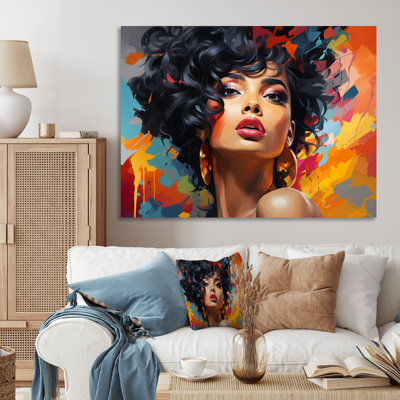 " Pop African American Woman "