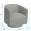 Fauteuil d'appoint pivotant gris-2147331081