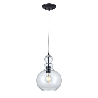 Luminaire suspendu sphérique 1 lumière Cadge