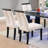 20'' H Genuine Leather Upholstered Coffee Table