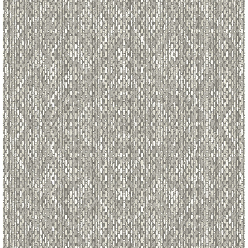 Rouleau de papier peint L 33 pi x l 20,5 po Felix, gris