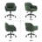 Swivel  Office Chair With Adjustable Height And Backrest-1761476386