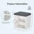 Small Shoe Bench For Entryway With Cushion, Storage Seat Entryway Shoe Rack-915726141