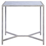 Web Marble End Table