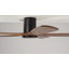 Ventilateur de plafond encastré de 60 pouces sans lumière avec pales en bois massif Moteur CC réversible silencieux et télécommande-156419498