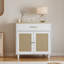 Armoire pour animaux de compagnie pour chambre à coucher avec litière cachée et rangement élégant