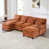 Chenille orange est en rupture de stock
