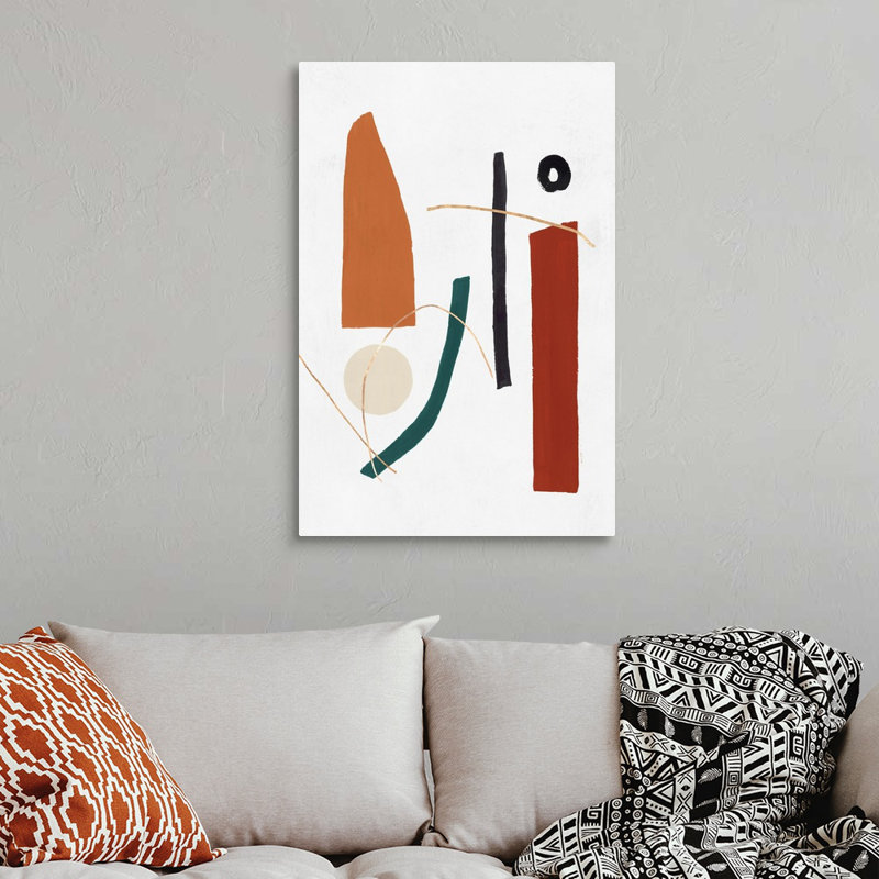 Reproduction d’art sur toile, "precision I" par PI studio, Toile tendue, H 36 po x l 24 po x P 1,25 po