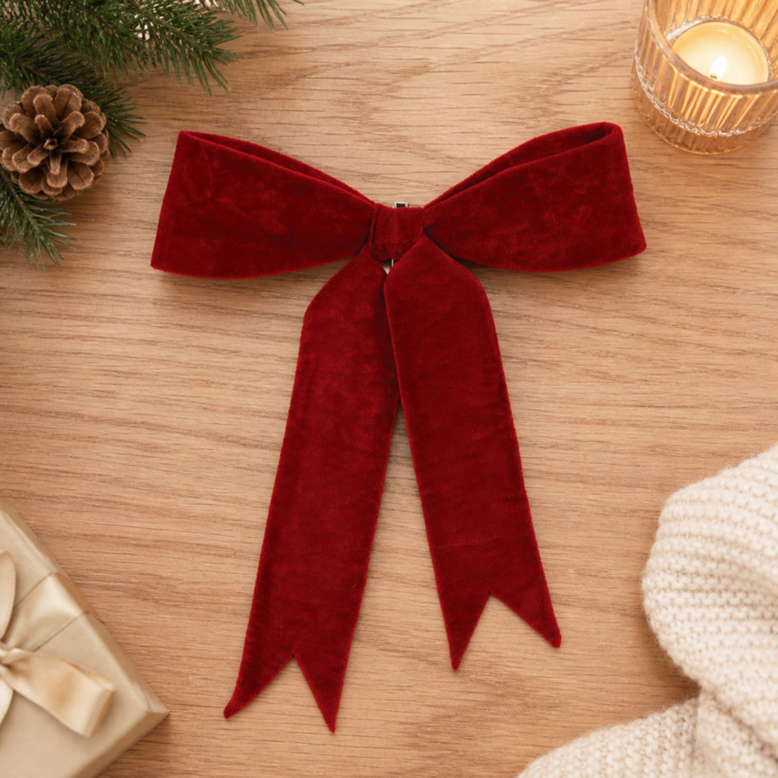 The Holiday Aisle® 17" Bow, 14.5" H x 1" W 11" D