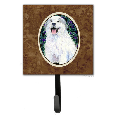 Porte-laisse et porte-clef great pyrenees