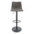 Maximilian Modern Adjustable Swivel Bar Stool – PU Leather Seat with Footrest & Iron Base – 360° Rotation, Counter & Bar Height Chair for Kitchen Island, Home Bar, Pub, Dining Room-320623918-306060265