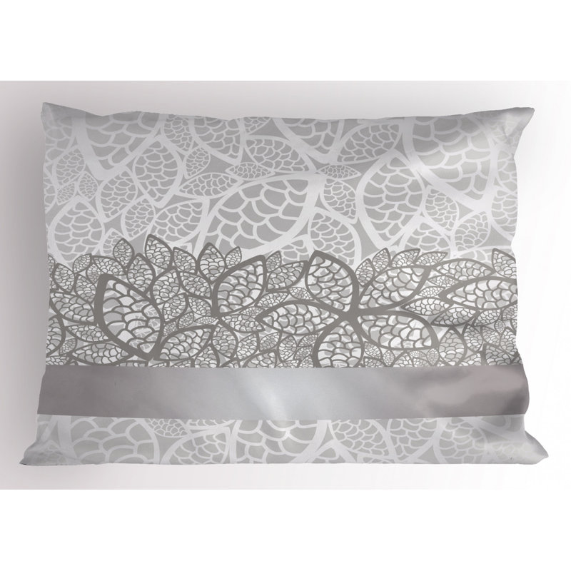 Polyester Floral Sham Set, Queen