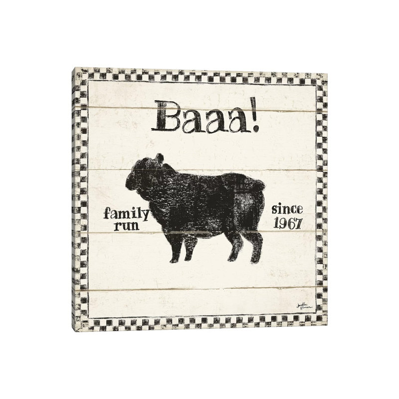 Country Thoughts VII 1 Piece Wrapped Canvas Wall Art, 93.98 cm H x 93.98 cm W