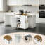 Wood Bar Cart