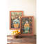  Ensemble de deux vases d'art mural encadrés en bois