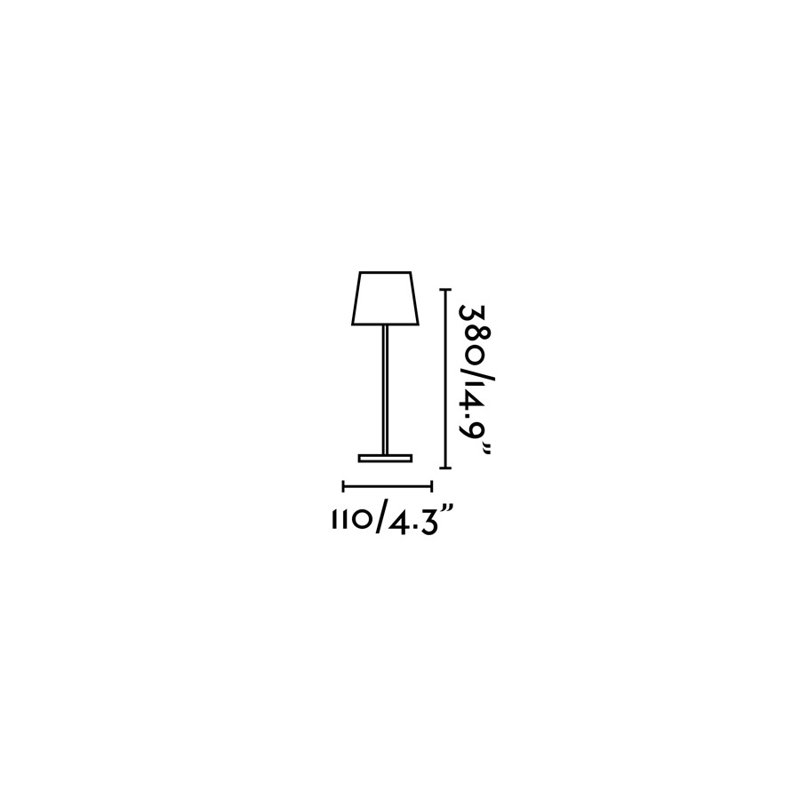 Gutierrez Metal Buffet Lamp, Grey