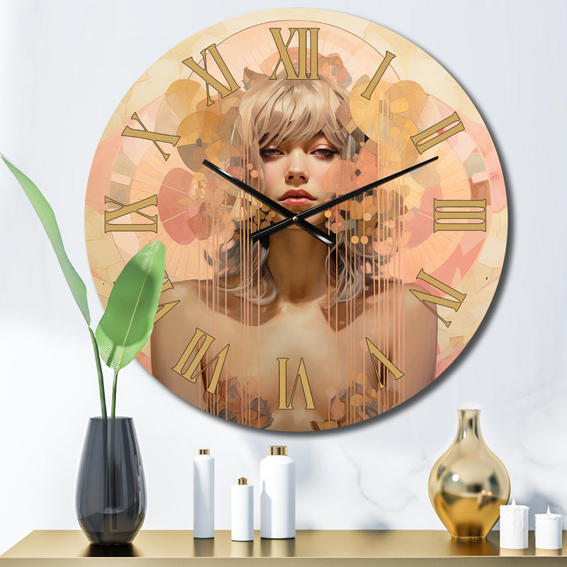 Horloge murale en métal, Petit