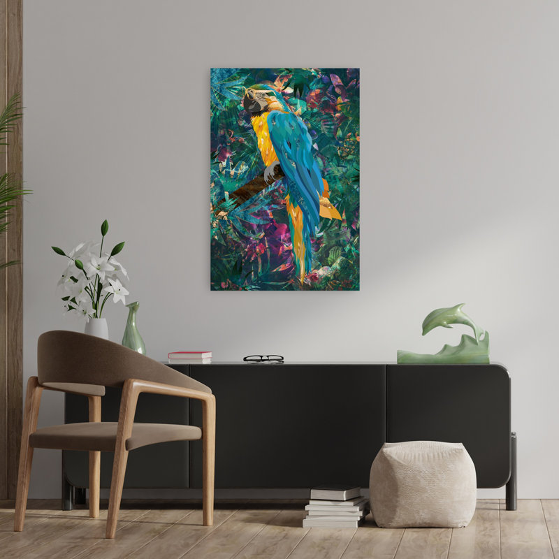 Art contemporain contemporain abstrait, H 36 po x l 24 po