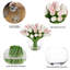 Arrangement floral tulipe ou centre de table dans un vase