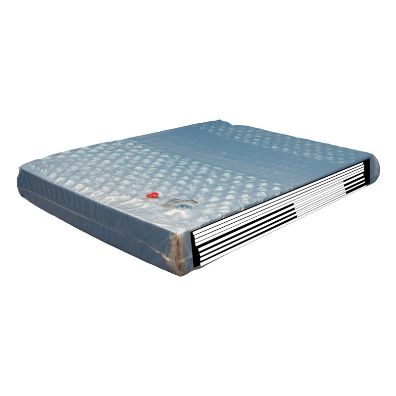 Matelas pour lit d'eau à rebord profond sans ondulation 9 po Hydro-Support-1800 6-10-6 Layer, Grand