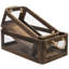 Metal and Solid Wood 2 Piece Decorative Bin Set -1553230218