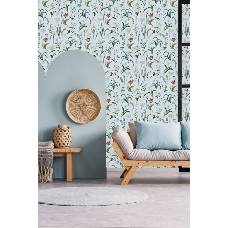 Floral Tile, 125" L x 25" W
