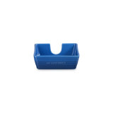 Le Creuset Stoneware Signature Cocktail Napkin Holder 6 In Shallot